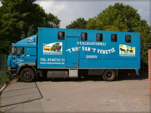 Onze vrachtwagen